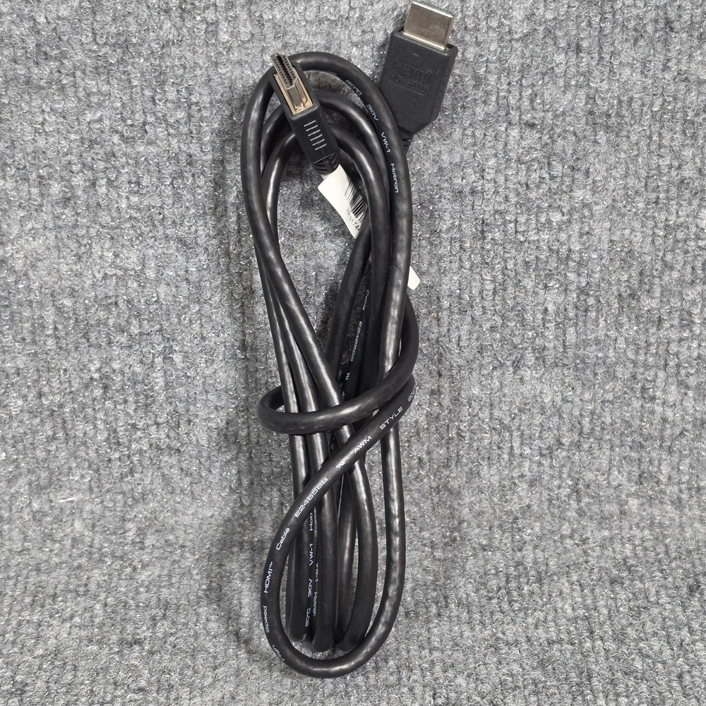 HP High Speed HDMI Cable Black 6ft 917445-001 Hotron E246588 VW-1